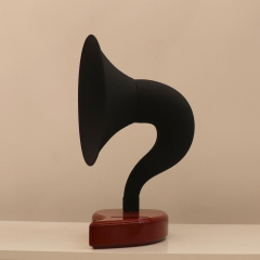 Akustik Gramofon Kalp Detaylı