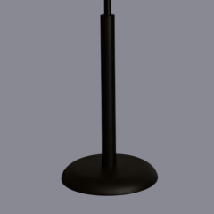 Esila Çocuk Figür Baskılı Siyah Abajur