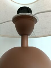 Vincent Kahverengi Polyester Abajur