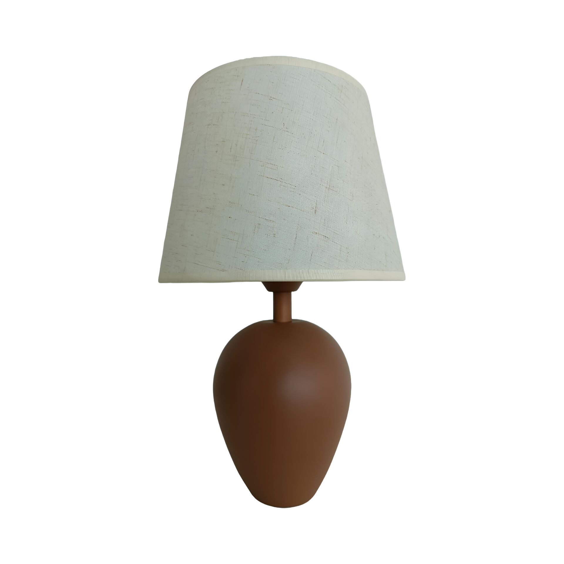 Vincent Kahverengi Polyester Abajur