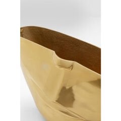 Half Face Gold Alüminyum Vazo