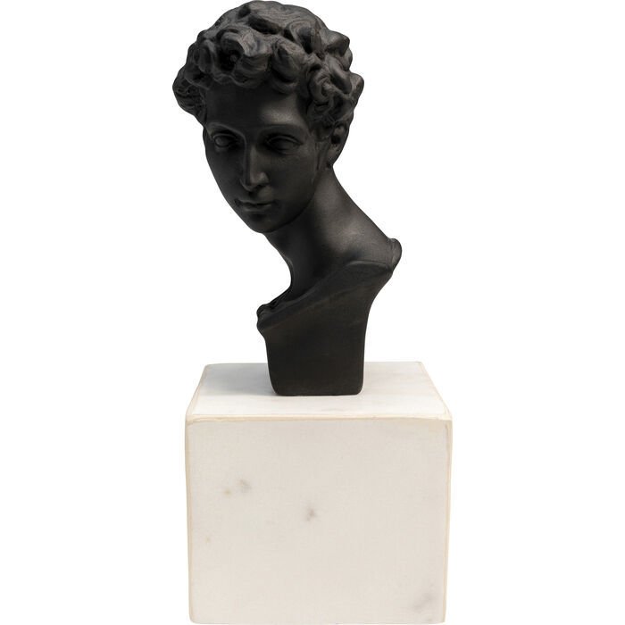 Busto Wise Man Mermer Dekoratif Obje