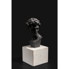 Busto Wise Man Mermer Dekoratif Obje