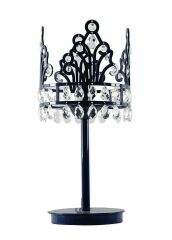 Kristal Taş Süslemeli Abajur