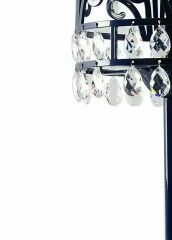 Kristal Taş Süslemeli Abajur