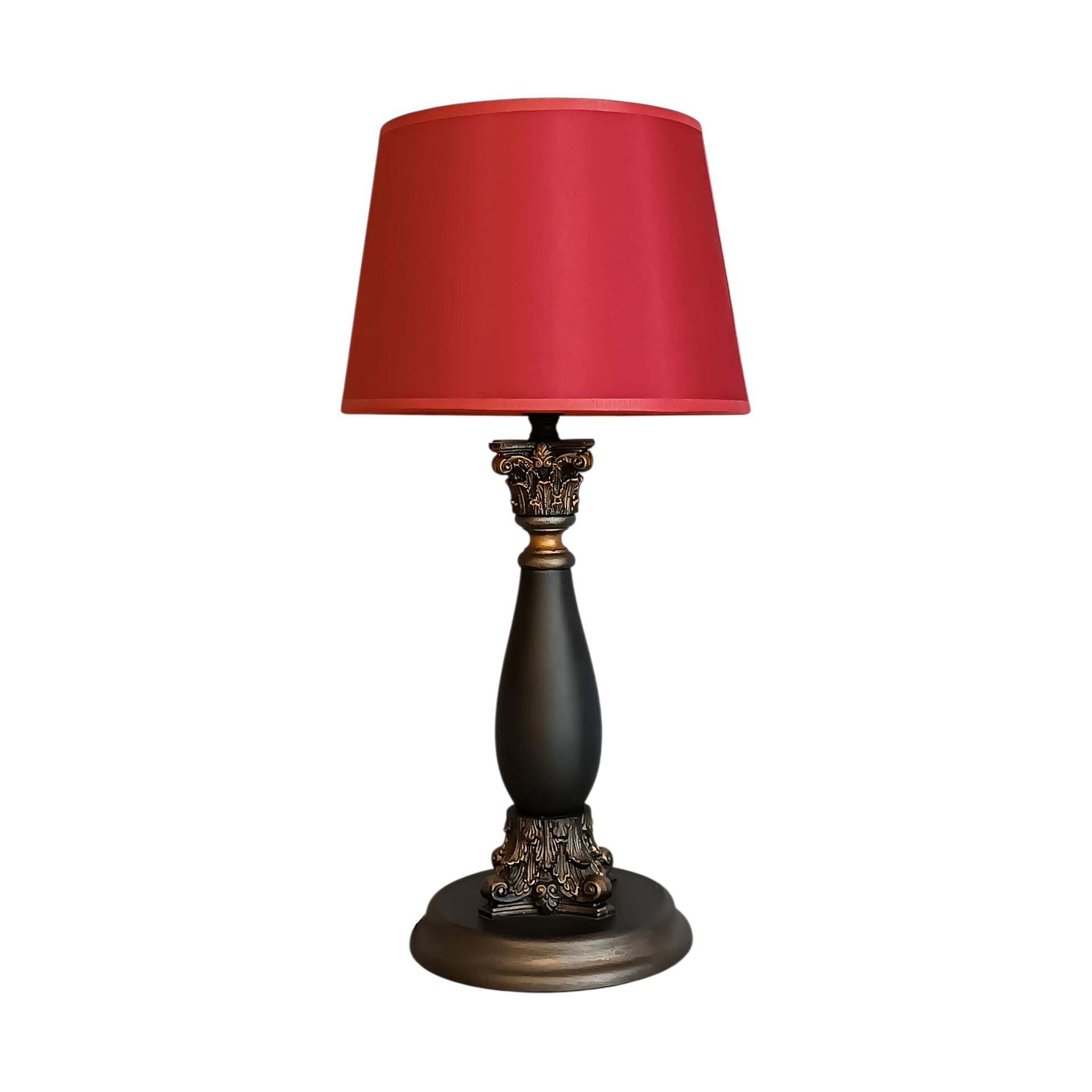 Danla Siyah Eskitme Abajur