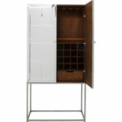 Lüx Beyaz MDF Bar Dolabı