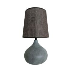 Valery Gri Polyester Abajur