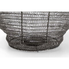 Lantern Mesh Black Şamdan Mumluk