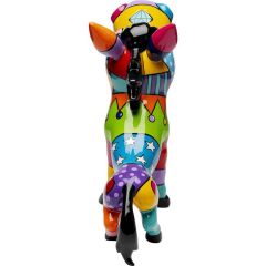 Deco Figurine Donkey Patchwork 54 cm