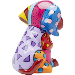 Deco Figurine Dog Patchwork 35 cm