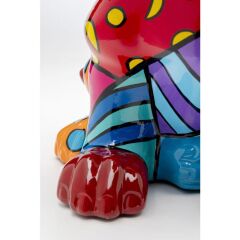 Deco Figurine Dog Patchwork 35 cm