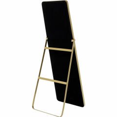 Floor Mirror Curve Arch Gold Ayna