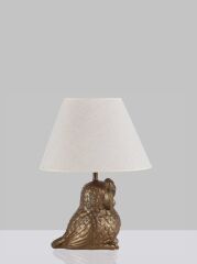 Baykuş Abajur Kahverengi - 1969