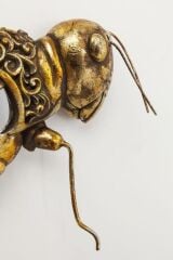 Grasshopper Mirror Wall Decoration 40x18 Cm