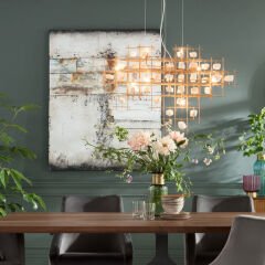 Abstract Grey Line Two Akrilik Resim 120x150cm