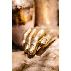 Deco Object Mano Gold 35cm