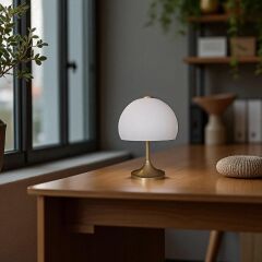 Hetlen Mat Gold Abajur