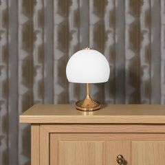 Hetlen Parlak Gold Abajur