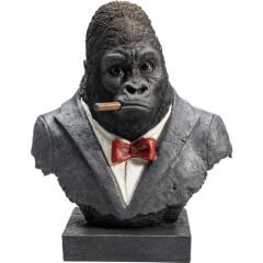 Smoking Gorilla Dekoratif Obje