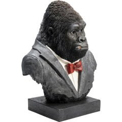 Smoking Gorilla Dekoratif Obje