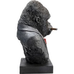 Smoking Gorilla Dekoratif Obje