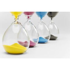 Assorted Doğal Kum Masa Saati 20 cm