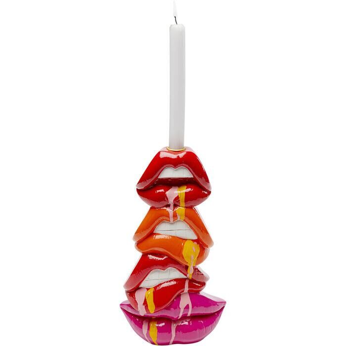 Candle Holder Lips Colore 30 cm