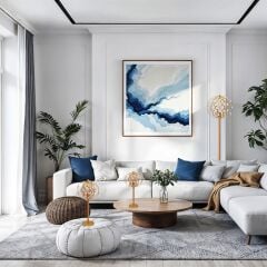 Telse Koleksiyonu 3'lü Aydınlatma Seti (1 Lambader, 2 Abajur)