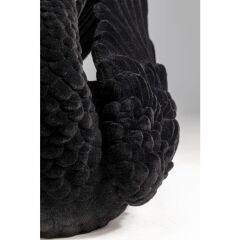 Dekoratif Obje Siyah Kuğu 28 Cm