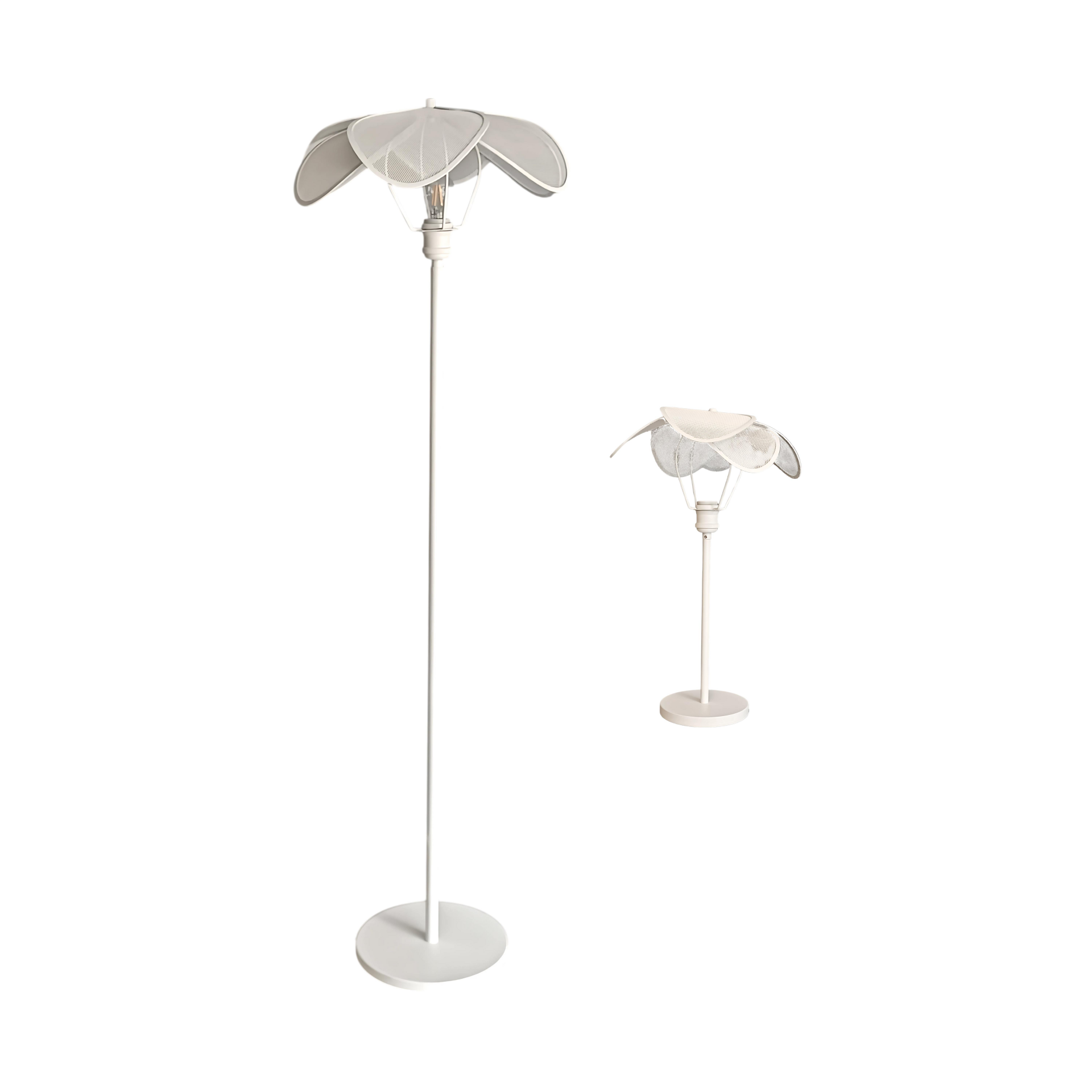 Veron Koleksiyonu 2'li Aydınlatma Seti (1 Lambader, 1 Abajur)