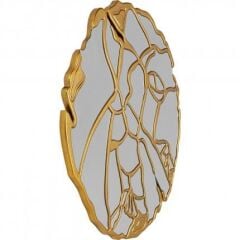 Duvar Aynası Altın Parçalı 100 cm