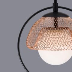 Lenor Koleksiyonu 4'lü Aydınlatma Seti (1 Sarkıt, 1 Lambader, 2 Abajur)