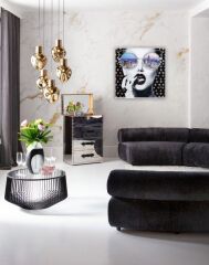 Çerçeveli Resim NY Manzarası 80x80cm