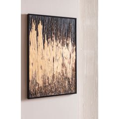 Abstract Siyah Çerçeveli Resim 80x120cm