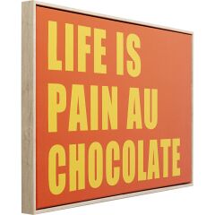 Çerçeveli Resim Pain Au Chocolate 40x60cm
