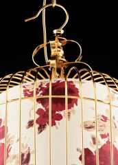 Kafes Sarkıt Avize Gold