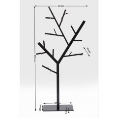Technical Tree Siyah Portmanto
