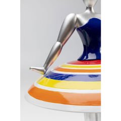 Primaballerina Stripes Çelik Dekoratif Figür