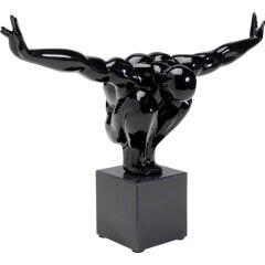 Athlet Black Small Dekoratif Obje