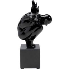 Athlet Black Small Dekoratif Obje