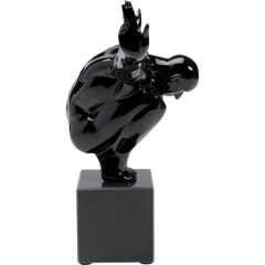 Athlet Black Small Dekoratif Obje