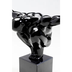 Athlet Black Small Dekoratif Obje