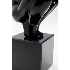 Athlet Black Small Dekoratif Obje