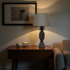 Pineapple Kahverengi Abajur