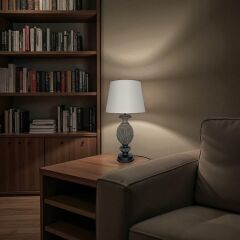 Leaf Açık Kahve Abajur