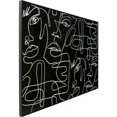 Faccia Arte Drawing Tablo 150x100 cm