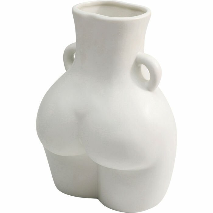 Donna Beyaz Vazo 22cm