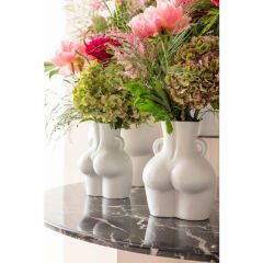 Donna Beyaz Vazo 22cm