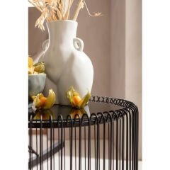 Donna Beyaz Vazo 22cm